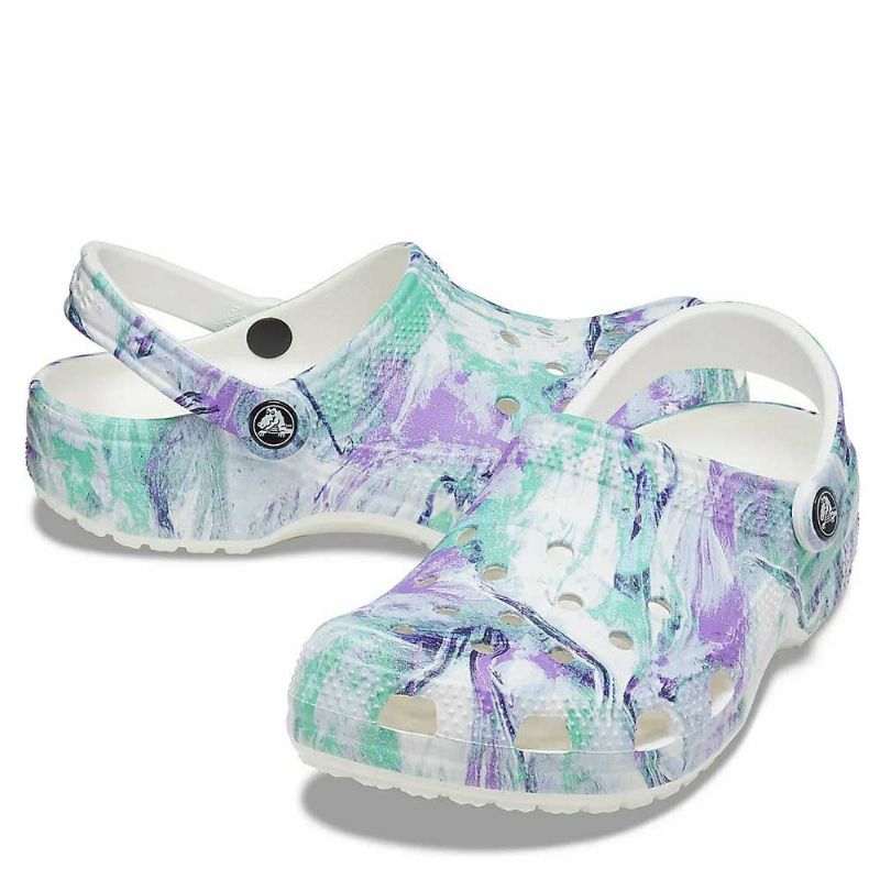 Crocs Classic Out Of This World II Clog White/Multi UK 3-4 EUR 36-37 US M4/W6 (206868-94S)